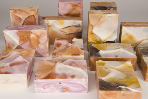 Marble bar soap